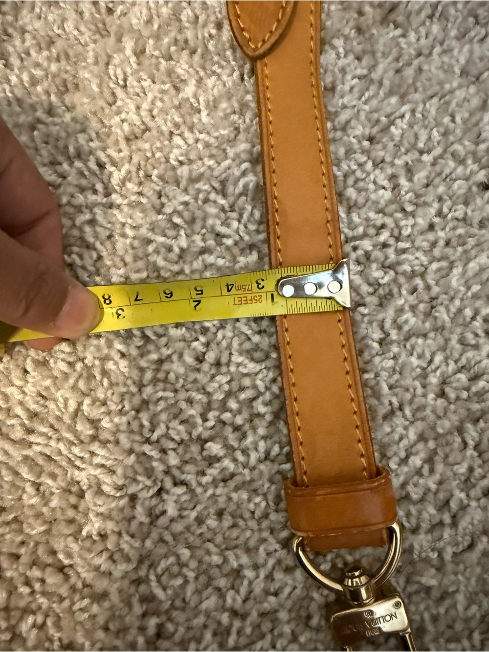 Louis Vuitton keepall crossbody Strap H38 - Picture 5 of 12